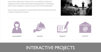Interactive Projects Button/ Image